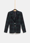 Blazer de cuadros verdes de la colección de Rocío Osorno y TEX de otoño/invierno 2019