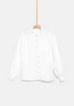 Blusa blanca de la colección de Rocío Osorno y TEX de otoño/invierno 2019