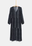 Vestido largo efecto serpiente de la colección de Rocío Osorno y TEX de otoño/invierno 2019