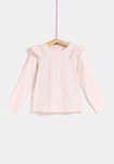 Blusa rosa con volantes de la colección 'I-O' de Carrefour y TEX para otoño/invierno 2019