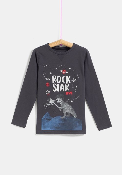 Camiseta niño 'Rockstar' de la colección 'I-O' de Carrefour y TEX para otoño/invierno 2019