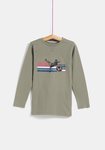 Camiseta caqui 'Soccer' de niño de la colección 'I-O' de Carrefour y TEX para otoño/invierno 2019