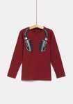 Camiseta con dibujo de cascos para niño de la colección 'I-O' de Carrefour y TEX para otoño/invierno 2019