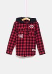 Abrigo de cuadros para niño de la colección 'I-O' de Carrefour y TEX para otoño/invierno 2019