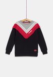 Jersey negro y rojo para niña de la colección 'I-O' de Carrefour y TEX para otoño/invierno 2019