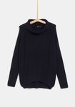 Jersey negro para mujer de la colección 'I-O' de Carrefour y TEX para otoño/invierno 2019