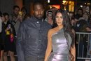 Kim Kardashian y Kanye West en la gala 'Night of Stars' en Nueva York