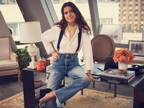 Jeans de la colección 'Leandra Medine x Mango'