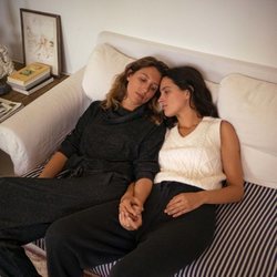 Chaleco de ochos de la colección homewear invierno 2019/2020 de Oysho
