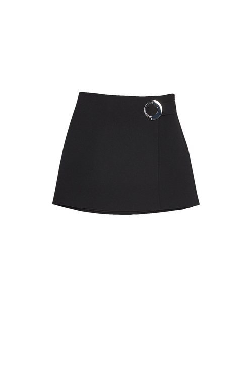 Falda negra con hebilla de la colección Sfera otoño/invierno 2019-2020 Especial Navidad