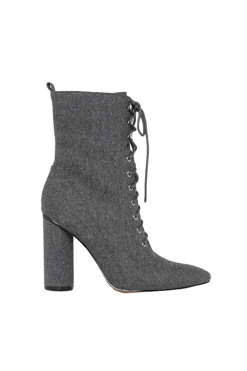 Botas grises de la colección Sfera otoño/invierno 2019-2020 Especial Navidad