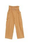 Pantalón camel de tiro alto de la colección Sfera otoño/invierno 2019-2020 Especial Navidad