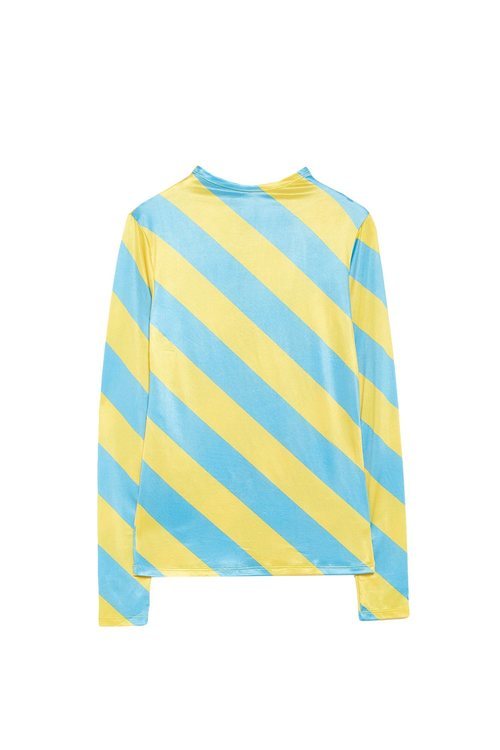 Top de rayas de la colección Sfera otoño/invierno 2019-2020 Especial Navidad