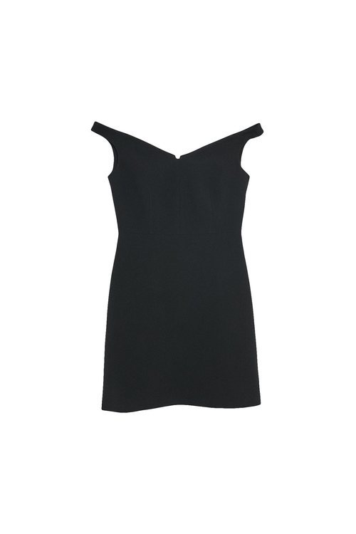 Vestido negro de la colección Sfera otoño/invierno 2019-2020 Especial Navidad