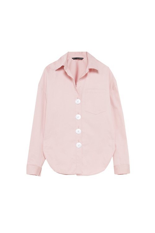 Blusa rosa de la colección Sfera otoño/invierno 2019-2020 Especial Navidad