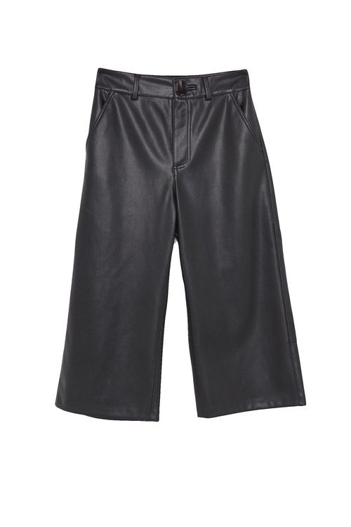 Pantalón de cuero de la colección Sfera otoño/invierno 2019-2020 Especial Navidad