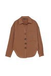 Blusa de rayas marrón de la colección Sfera otoño/invierno 2019-2020 Especial Navidad