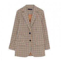 Blazer de cuadros de la colección Sfera otoño/invierno 2019-2020 Especial Navidad