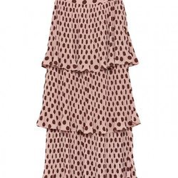Falda larga de lunares de la colección Sfera otoño/invierno 2019-2020 Especial Navidad