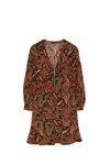 Vestido estampado de la colección Sfera otoño/invierno 2019-2020 Especial Navidad