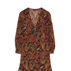 Vestido estampado de la colección Sfera otoño/invierno 2019-2020 Especial Navidad