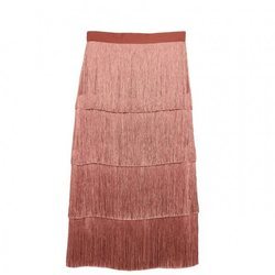 Falda de tiras rosa de la colección Sfera otoño/invierno 2019-2020 Especial Navidad