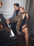 Abrigo de print de leopardo de la colección 'Intimate Dinner' de Mango