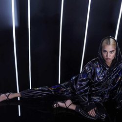 Sudadera de vinilo de la colección cápsula 'TIDAL x Bershka'