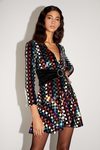 Minivestido multicolor de la 'Party Collection' de Sfera