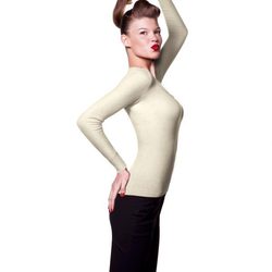 Jersey beige 'Pin Up'  de Benetton