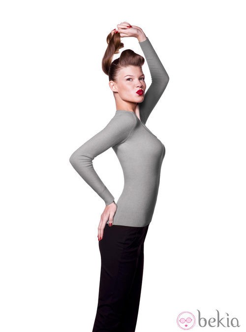 Jersey gris 'Pin Up' de Benetton