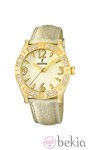 Reloj de correa dorada de la colección 'Golden Dream' de Festina