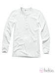 Camiseta de manga larga blanca de la colección de David Beckham para H&M