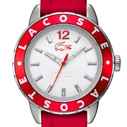 Reloj Lacoste modelo Rio en color rojo