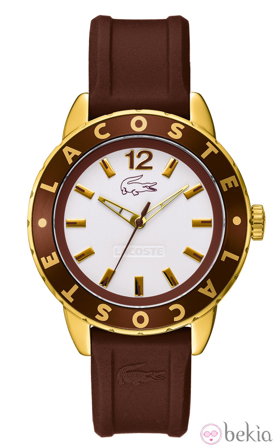 Reloj Lacoste modelo Rio en color marrón