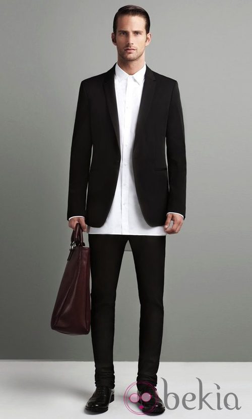 Modelo de bolso masculino de Zara