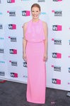 Look de Jessica Chastain en los premios Critics Choice 2012