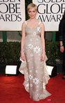 Michelle Williams en la alfombra roja de los Globos de Oro 2011
