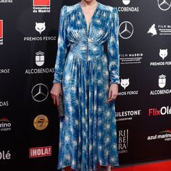 Marta Nieto, muy aterciopelada en los Premios Feroz 2020