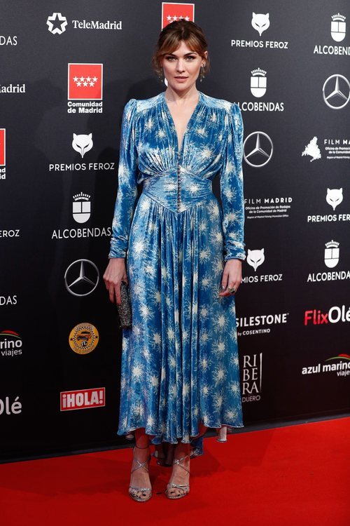 Marta Nieto, muy aterciopelada en los Premios Feroz 2020