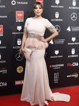 Gisela, con un vestido de plumas en los Premios Feroz 2020