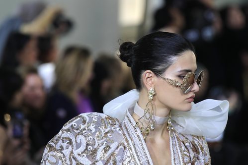 Accesorios del desfile de Alta Costura 2020 de Elie Saab