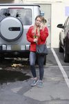 Hilary Duff con un look desaliñado