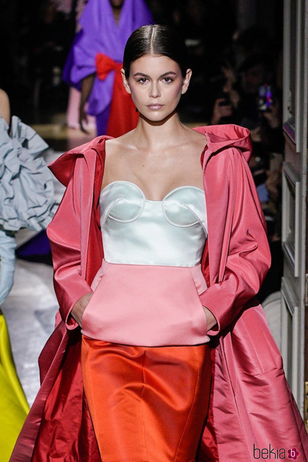 Corpiño de la colección primavera/ verano 2020 de Alta Costura de Valentino