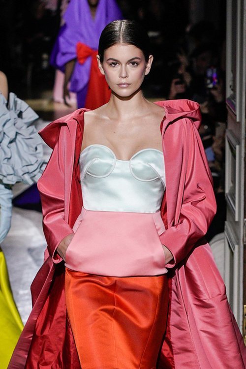 Corpiño de la colección primavera/ verano 2020 de Alta Costura de Valentino