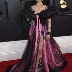 FKA Twigs con un vestido de Edmarler en los Grammy 2020
