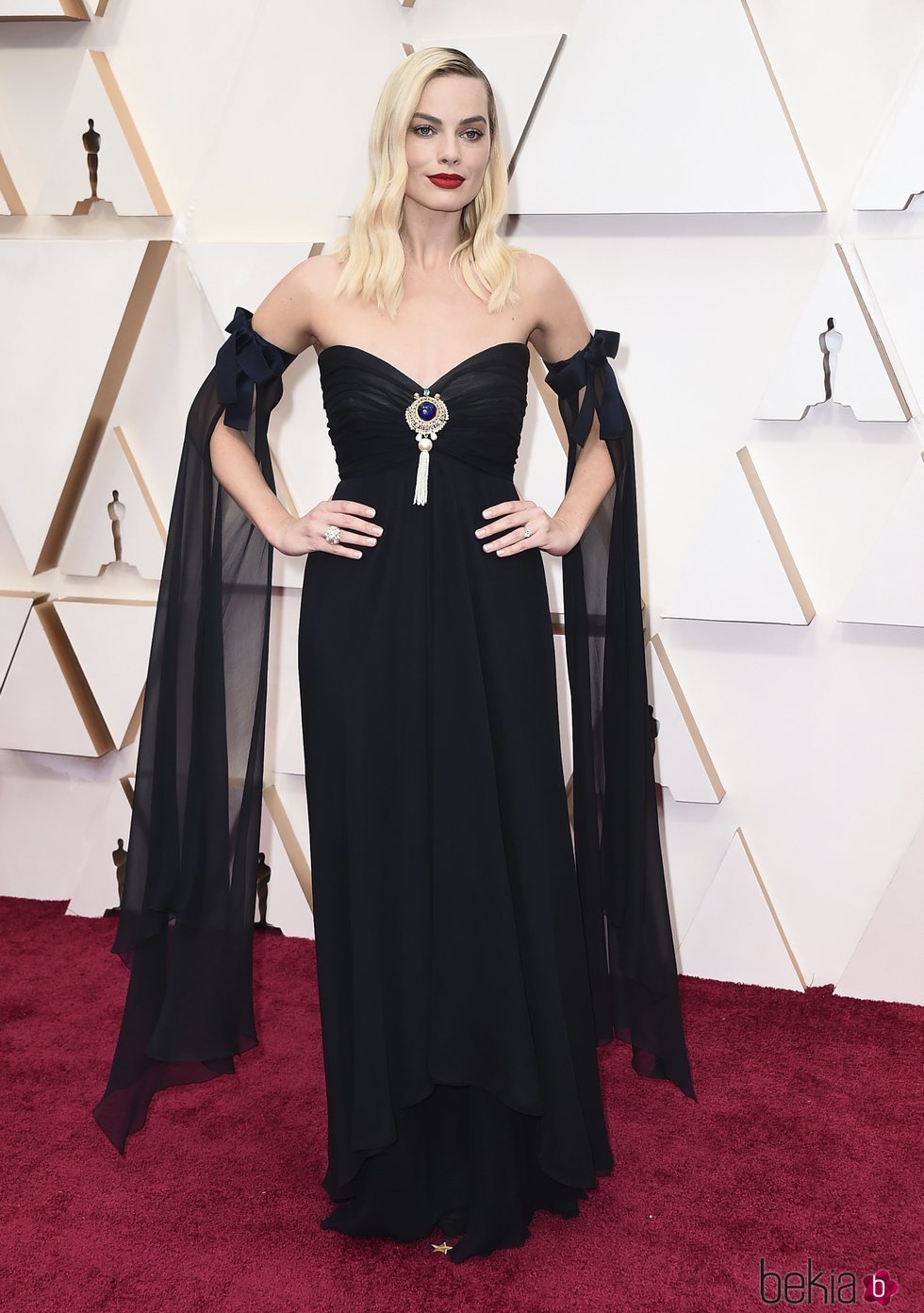 Margot Robbie con un vestido de Chanel en los Oscar 2020