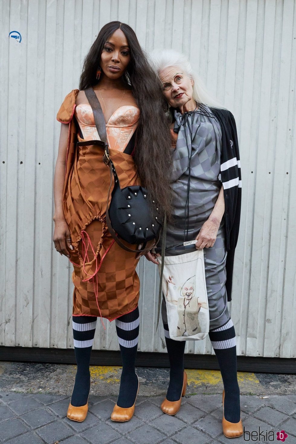 Vestido combinado de la colección primavera/verano 2020 de Vivienne Westwood