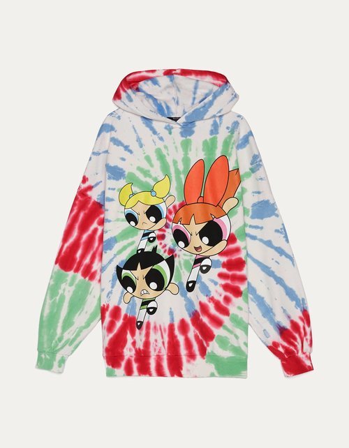 Sudadera colección 'Las Supernenas x Bershka'
