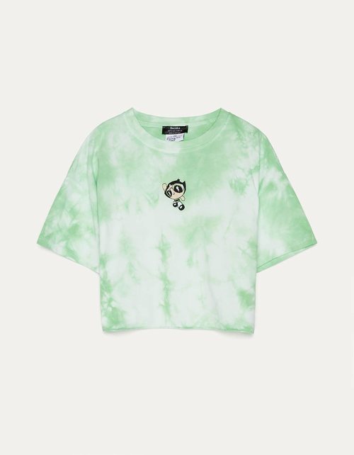 Camiseta Cactus colección 'Las Supernenas x Bershka'